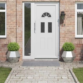 vidaXL Floreira 2 pcs Prateado 50 x 50 x 40 cm Aço inoxidável