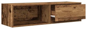 Móvel de TV 100x31x25,5 cm derivados de madeira madeira velha