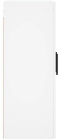 Móveis de parede 2 pcs derivados de madeira branco