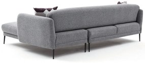 Sofá-Cama de Canto Venus – Cinzento – 265x80x163 cm
