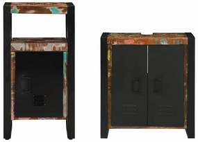 Conjunto de Móveis para Banheiro com prateleira com armazenamento com