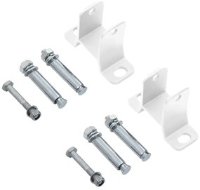 Toldo retrátil manual com postes 4,5x3 m laranja e castanho