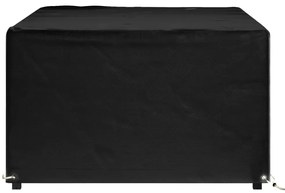 Capa p/ mobiliário de jardim 8 ilhós 180x122x75 cm retangular