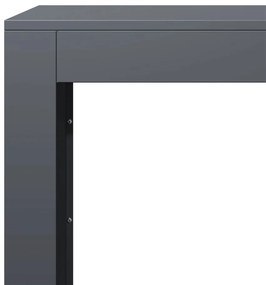 Suporte para lenha 100x40x80 cm aço antracite