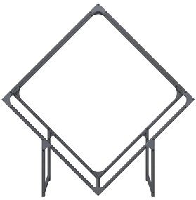 Suporte para lenha 100x25x100 cm aço laminado a frio antracite