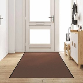 Tapete Retangular vidaXL Castanho 120x350 cm