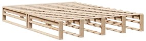 Cama sem colchão 140x190 cm madeira de pinho maciça