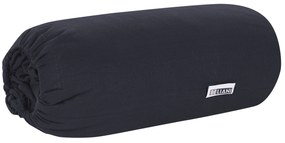 Lençol-capa em algodão preto 200 x 200 cm JANBU Beliani