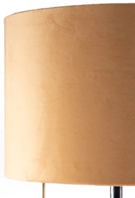 Candeeiro de mesa moderno amarelo com dourado - Rosalina