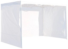 Conjunto 3 Laterais para tendas Lisos 3x3 Line Branco