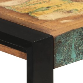 Aparador 120x30x75 cm madeira recuperada maciça