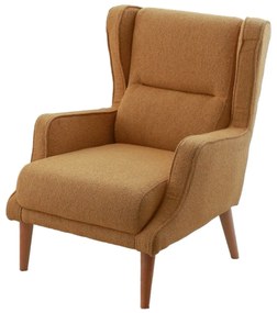 Cadeira Wing Klam – Mostarda – 78x94x70 cm