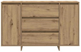 Sideboard Carvalho Artisan 120x41x75 cm Madeira Estruturada