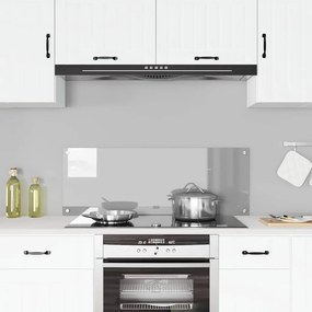 Luminária de Backsplash para Cozinha vidaXL Cinza Claro 110x40x0,6 cm