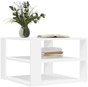Mesa de centro 59,5x59,5x40 cm derivados de madeira branco