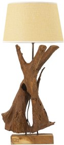 LAMPADA TEAK DA TAVOLO CM Ø 35X80