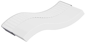 vidaXL Colchão de espuma p/ criança médio suave 80x160 cm