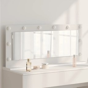 vidaXL Espelho de Vanity com Luzes LED Branco 100x45x18 cm
