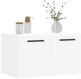 Armário de parede 60x36,5x35 cm derivados de madeira branco