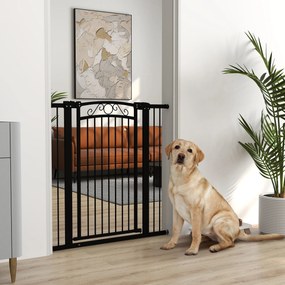 PawHut Barreira de Segurança para Cães Extensível 76-102 cm Barreira p