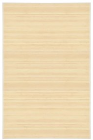Tapete de bambu 100x160 cm natural