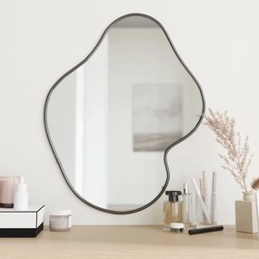 Espelho de parede 60x50 cm preto