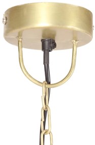 Candeeiro suspenso industrial redondo 25 W 32 cm E27 bronze