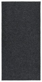 vidaXL Tapete/passadeira de entrada 100x200 cm antracite