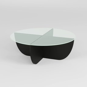 Mesa de Centro Lily – Preto – 90x30x90 cm