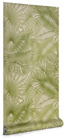 Kave Home - Papel de parede Tropic verde 10 x 0,53 m FSC MIX Credit
