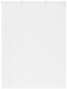 Persiana de Janela com cortinas Outros Manual Branco 135 x 175 cm Alum