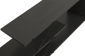 TV Stand Zigzag – Antracite – 120x40x30 cm
