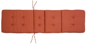 Almofada para espreguiçadeira de jardim 188 x 59 x 5 cm terracota TOSCANA/JAVA Beliani