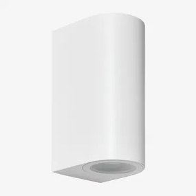 Aplicação De Parede Com 2 Pontos De Luz Xilven Branco - Sklum
