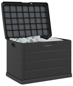 Caixa de Armazenamento para Jardim - Antracite, 77,5 x 54,5 x 53 cm, P