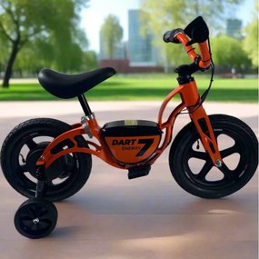 Bicicleta eléctrica Infantil 20V 4AH DART 7 - 4 a 7 anos Laranja