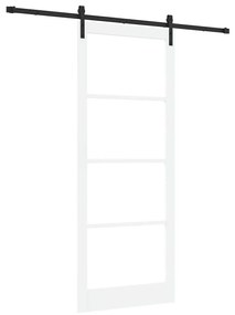 Porta de Correr vidaXL com Conjunto de Hardware 'ORKDAL'Branca 93x232