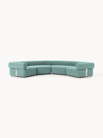 Sofá modular grande em bouclé Anton