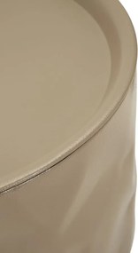 CONJUNTO DE MESA DE CAFÉ NORIMBERGA 2 PEÇAS Ø 62X30-51X26 CM VERMELHO E BRANCO