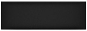 Painel de parede 12 pcs 90x30 cm couro artificial 3,24 m² preto
