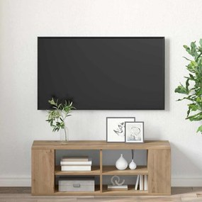 Gabinete para TV carvalho artisiano 102 x 35 x 35 cm