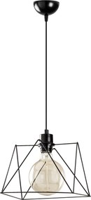 Chandelier Best – Preto – 24 cm x 122 cm
