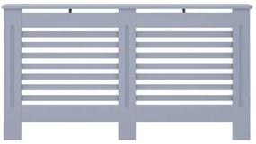 Cobertura de radiador 152x19x81,5 cm MDF antracite