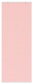 vidaXL Rosa Plissada Cega 70x200 cm Largura Tecido 69,4 cm Poliéster