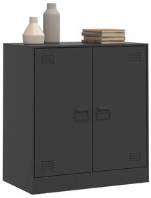 Aparador 67x39x73 cm aço preto
