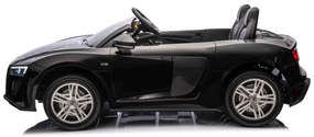 Carro elétrico para crianças Audi R8 SPYDER Dois lugares 24V, leitor MP3 com USB/AUX e Bluetooth, bateria 24V/14Ah, 2 motores de 200W, rodas EVA com s