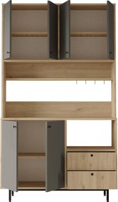 Mobiliário "RE7-SA" - Design Moderno - Oak
Anthracite