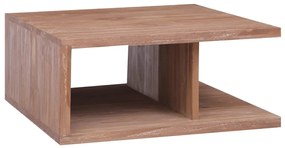 Mesa de centro 70x70x30 cm madeira de teca maciça