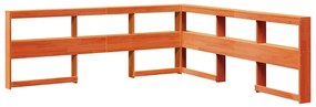 Cama com estante sem colchão 180x200 cm pinho maciço