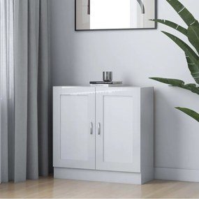 Estante 82,5x30,5x80 cm derivados de madeira branco brilhante